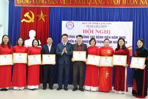 Bệnh viện Phổi Lạng Sơn: Nhiều chỉ tiêu chuyên môn vượt mức kế hoạch