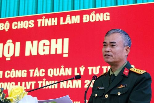 Lực lượng vũ trang Lâm Đồng rút kinh nghiệm quản lý tư tưởng, kỷ luật
