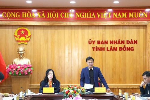Đoàn khảo sát của Quốc hội làm việc với UBND tỉnh Lâm Đồng