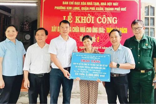 Cựu chiến binh phường Kim Long tích cực trong các phong trào
