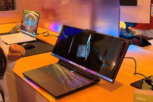 Laptop Lenovo có thể nới ngang màn hình, tăng 50% kích thước