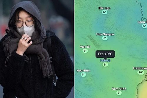 Hà Nội tiếp tục ghi nhận nhiệt độ dưới 10 độ C, sáng mai có thể rét hơn?