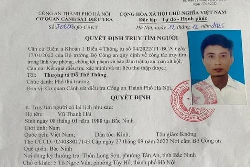 Công an Hà Nội truy tìm người đại diện Công ty hợp tác quốc tế HPT