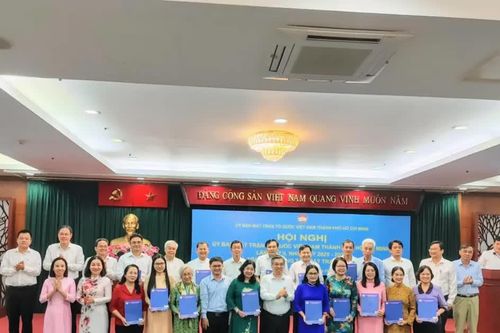 Ủy ban MTTQ Việt Nam TP Hồ Chí Minh ra mắt các hội đồng tư vấn