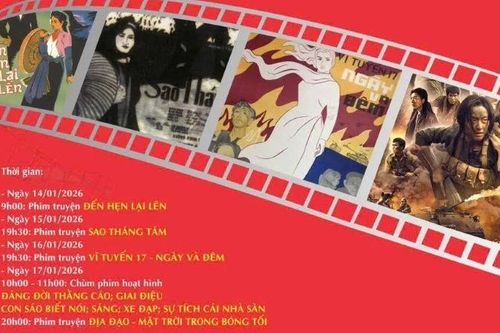 Viện Phim Việt Nam tổ chức chiếu phim chào mừng Đại hội lần thứ XIV của Đảng