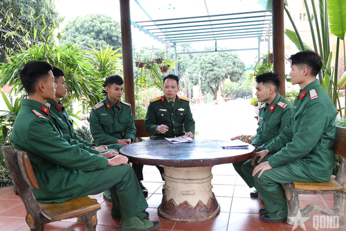 Trưởng thành, vững tin từ môi trường quân ngũ