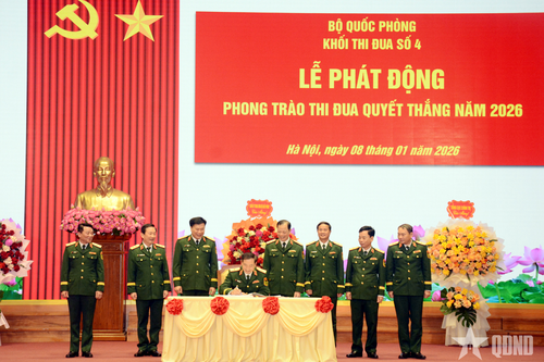 Khối thi đua số 4 Bộ Quốc phòng: Thi đua nâng cao chất lượng tổng hợp, sức mạnh chiến đấu
