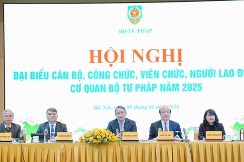 Bộ trưởng Bộ Tư pháp Nguyễn Hải Ninh: Đóng góp của đội ngũ cán bộ là không thể kể hết