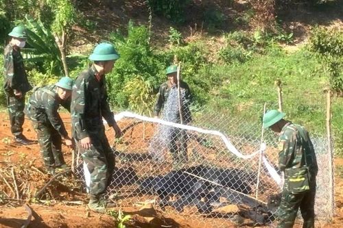 Quân khu 7 đang xử lý khoảng 400kg chất độc CS tồn lưu sau chiến tranh