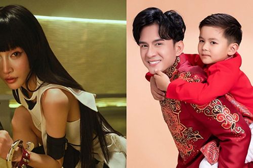 Juky San gợi cảm khi trở lại, Đan Trường đón Tết bên con trai