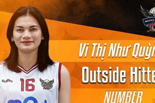 Vi Thị Như Quỳnh chính thức ra mắt giải bóng chuyền Indonesia