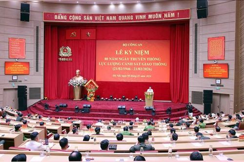 Lực lượng Cảnh sát giao thông đón nhận Huân chương Quân công hạng Nhất