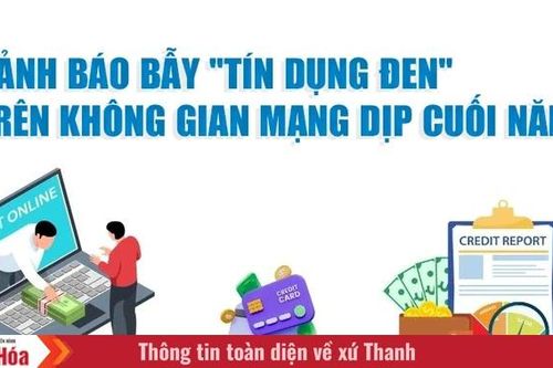 Cảnh báo bẫy 'tín dụng đen' trên không gian mạng dịp cuối năm