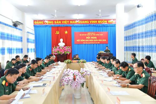 Đồng Tháp: Hiệp đồng giao nhận quân năm 2026