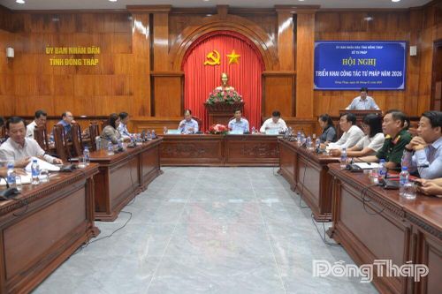 Đồng Tháp: Nâng cao hiệu lực quản lý nhà nước về tư pháp và pháp chế