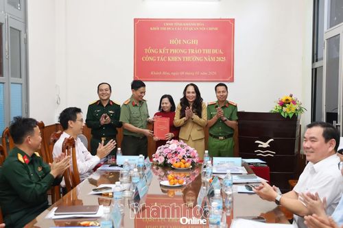 Khối thi đua các cơ quan nội chính tỉnh Khánh Hòa triển khai tốt các phong trào thi đua năm 2025