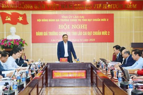 Xây dựng Trường Chính trị tỉnh đạt chuẩn mức 2