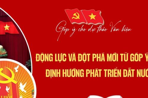 Động lực và đột phá mới từ góp ý cho định hướng phát triển đất nước