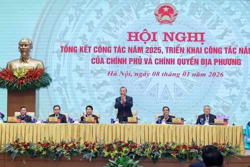 Tổng kết công tác năm 2025 và triển khai nhiệm vụ năm 2026 của Chính phủ và chính quyền địa phương