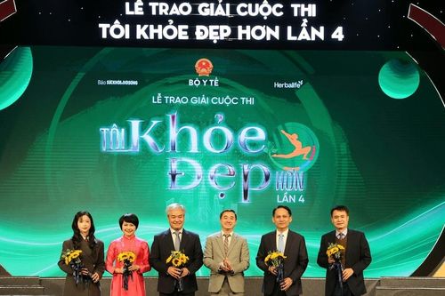 Trao giải cuộc thi 'Tôi khỏe đẹp hơn' lần thứ 4