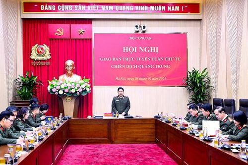 Rà soát tiến độ, chuẩn bị tổ chức tốt Lễ tổng kết 'Chiến dịch Quang Trung' trong CAND