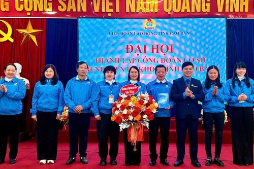 Đại hội thành lập Công đoàn cơ sở Bệnh viện Đa khoa tỉnh