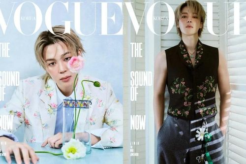 Jimin BTS đẹp tựa'chàng thơ' trên bìa VOGUE Hàn tháng Hai với 7 phiên bản