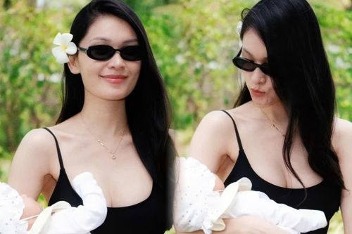 Vóc dáng Á hậu Thùy Dung sau sinh