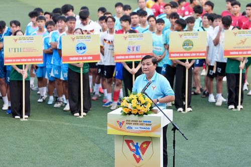 Khai mạc ngày hội bóng đá sinh viên