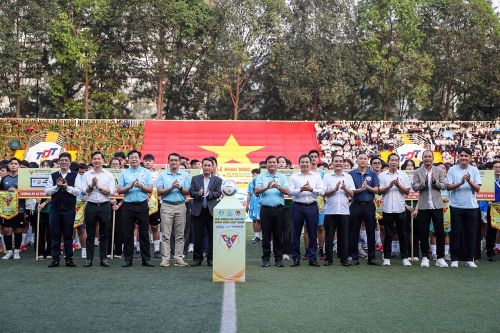 Tưng bừng khai mạc Ngày hội bóng đá sinh viên lớn nhất năm