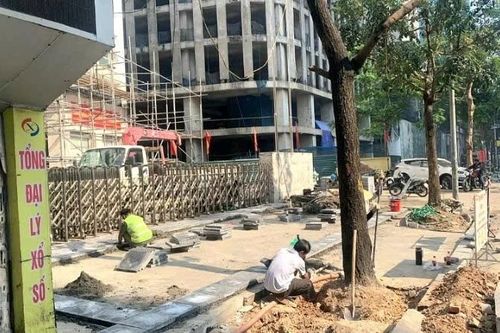 Hà Nội tạm dừng đào đường, hè đường từ ngày 16/1