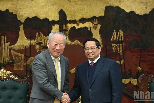 Thủ tướng Phạm Minh Chính tiếp lãnh đạo Tập đoàn xây dựng Thái Bình Dương, Trung Quốc