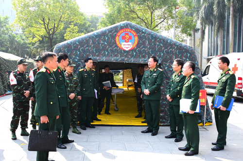 Bệnh viện Quân y 354: Bảo đảm tốt quân y phục vụ Đại hội XIV của Đảng