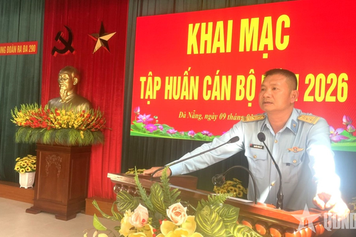 Trung đoàn Radar 290 (Sư đoàn Phòng không 375) tập huấn cán bộ năm 2026