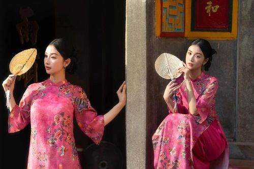 Gái xinh Jun Vũ diện áo dài, nhan sắc mảnh mai nhẹ nhàng tựa nàng thơ