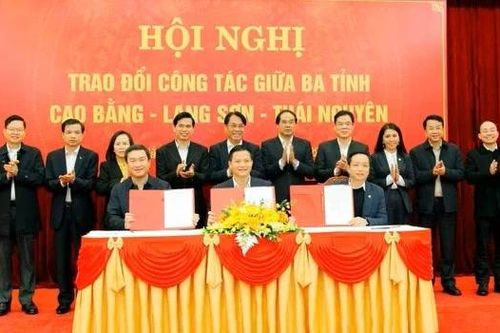 Đẩy mạnh liên kết vùng Cao Bằng - Lạng Sơn - Thái Nguyên