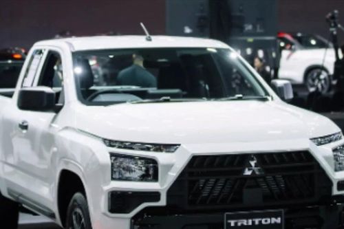 Cận cảnh Mitsubishi Triton phiên bản thiết kế lạ