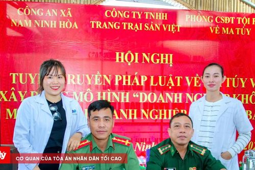Khánh Hòa xây dựng mô hình 'Doanh nghiệp không ma túy'