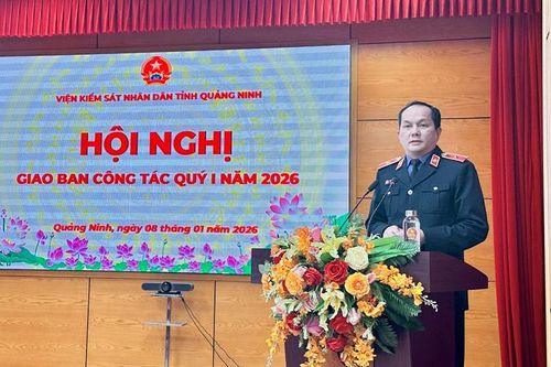 VKSND tỉnh Quảng Ninh triển khai nhiệm vụ trọng tâm Quý II/2026