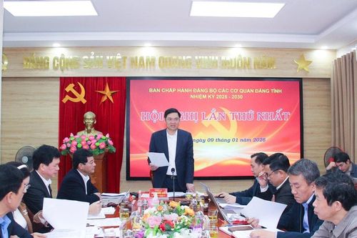Tập trung xây dựng đội ngũ cán bộ, đẩy mạnh chuyển đổi số, cải cách hành chính trong Đảng bộ CCQ đảng tỉnh