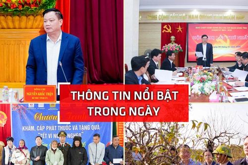Nghệ An: Thông tin nổi bật ngày 9/1