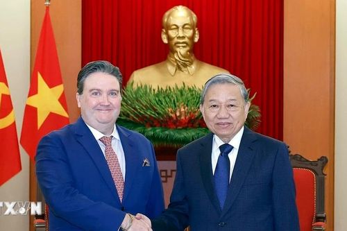 Tổng Bí thư Tô Lâm tiếp Đại sứ Hoa Kỳ tại Việt Nam Marc Evans Knapper