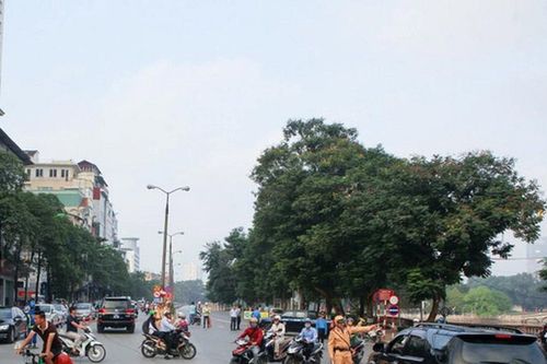 Hà Nội tổ chức giao thông tại nút giao Kim Mã-Giang Văn Minh