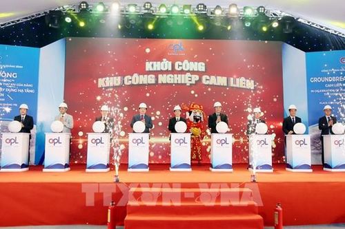 Khởi công Khu công nghiệp Cam Liên với quy mô 450 ha tại Quảng Trị