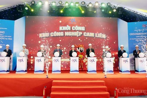 Quảng Trị: Khởi công Khu công nghiệp Cam Liên rộng 450 ha