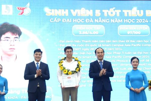 Hội Sinh viên Đại học Đà Nẵng tuyên dương sinh viên 5 tốt, trao giải thưởng Cánh chim trắng
