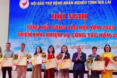 Hội Bảo trợ bệnh nhân nghèo tỉnh Gia Lai huy động hơn 101 tỷ đồng cho hoạt động thiện nguyện