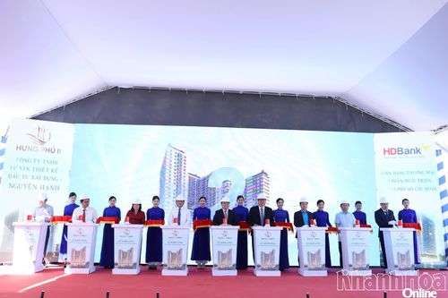 Khởi công Dự án Nhà ở xã hội Hưng Phú II