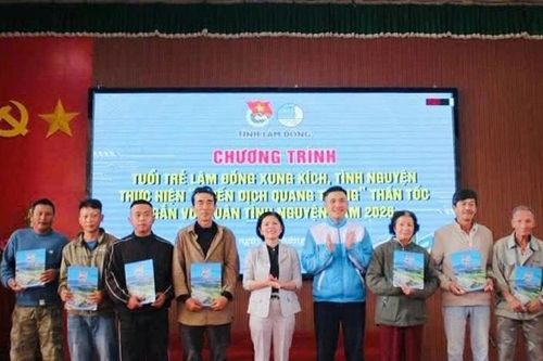 Tuổi trẻ Lâm Đồng xung kích, tình nguyện thực hiện Chiến dịch Quang Trung