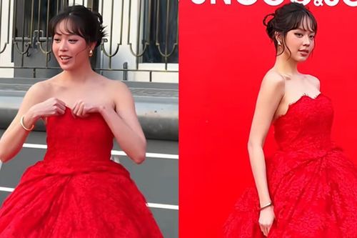 Hoa hậu Thanh Thủy gây bất ngờ với diện mạo khác lạ tại sự kiện